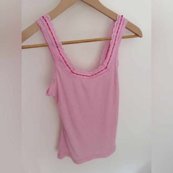 Intimately Only You Tank NWOT pink combo folk - Picture 2 of 4